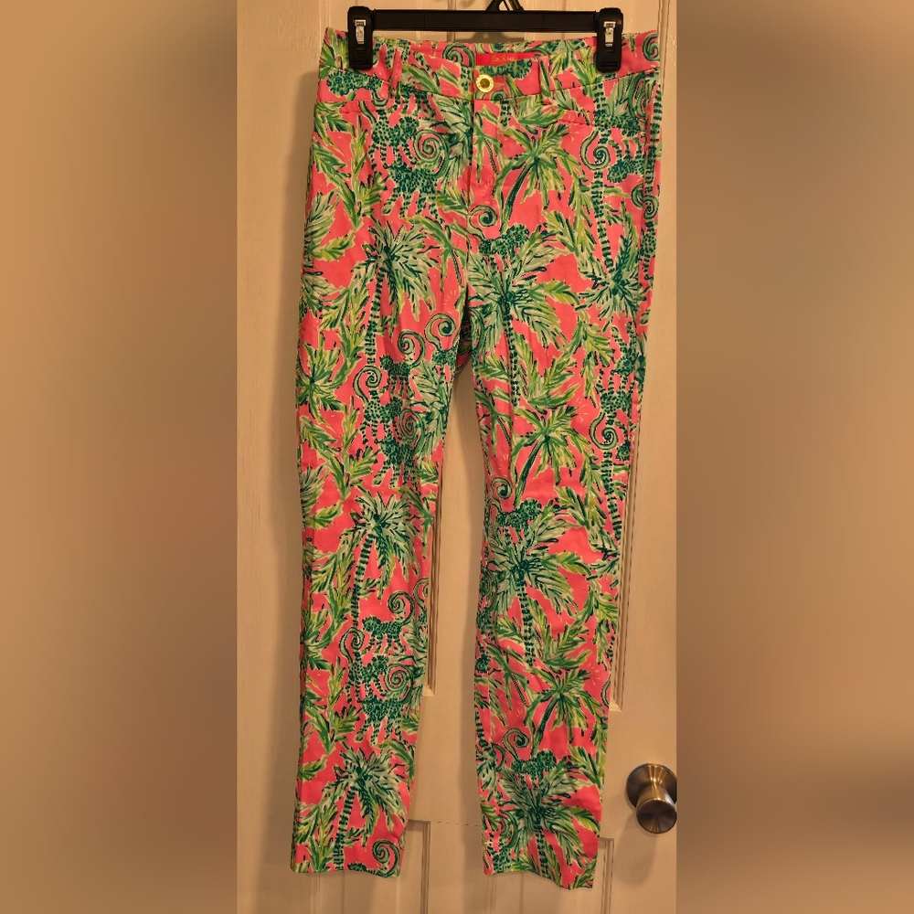 Lilly Pulitzer Colorful Tropical Print Pants - Picture 3 of 6